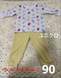ユニクロ モンスターズインク パジャマ 90cm