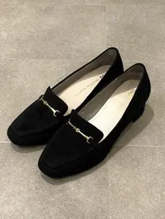 ORiental TRaffic ビットローファー ブラック 23cm スエード