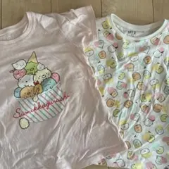 すみっコぐらし UT Tシャツ 2点セット 130cm