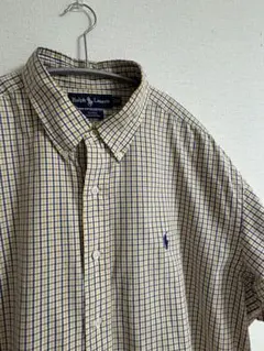 90s Ralph Lauren BLAKE 半袖シャツ チェックのサムネイル