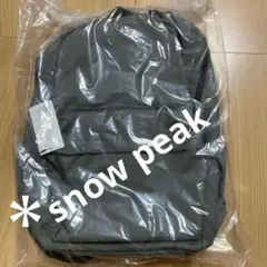 新品未開封★Snow Peak バックパック　グレーのサムネイル