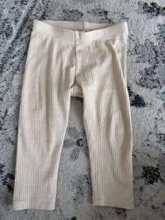 H&M ベージュ レギンス 12-18ヶ月