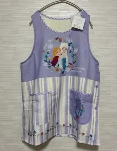 【裏起毛】アナと雪の女王　フローズン エプロン　　サイズ:M〜L