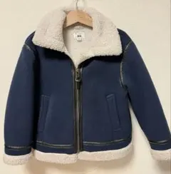 UNIQLO JWANDERSON ネイビー フリースジャケット 110