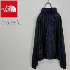 ノースフェイス ナイロンジャケット ブラック レディースL