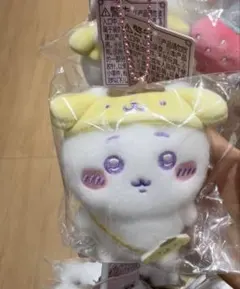 ちいかわMINISO中国限定サンリオSanrioちいx ポムポムプリンぬいぐるみのサムネイル