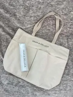 DEAN & DELUCA トートバッグ ベージュ