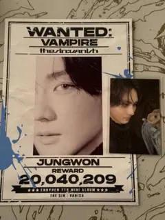 ENHYPEN VANISH ポップアップ 購入トレカ ジョンウォン