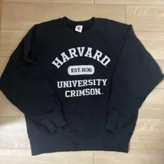 HARVARD クルーネックスウェット M ブラック