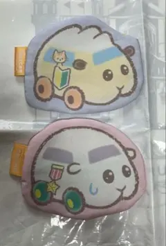 PUI PUI モルカー　シロモ　アビー　ポーチ　ガシャポン　2点セット