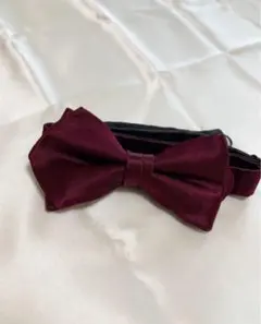 ワインレッド ボウタイ 蝶ネクタイ ウェディング