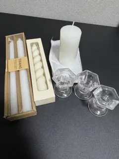 新品未使用未開封 コンダンセ キャンドル プチギフト ラッピングキット キャンドルセット ニュアンセス