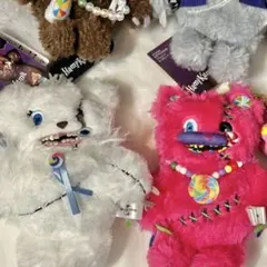 USJ ハミクマ マスコットキーチェーン セット①キャンディ ソウル