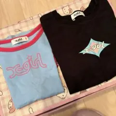 ちょこさん専用X-girl stages Tシャツ 半袖＆長袖 100cmのサムネイル