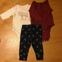 【美品】ベビーギャップ babygap ロンパース＆レギンスセット