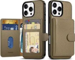 【未開封新品】iPhone16 Pro Max 対応財布型ケース 本革レザー