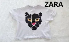 ZARA ザラ　半袖　Tシャツ トラ　タイガー　ライオン