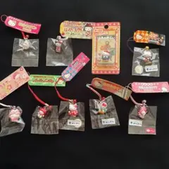 ハローキティ ストラップ 9個セット まとめ売り