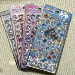 あわわちゃん　まじかるベリーベリー　プチドロップステッカー　4枚セット