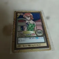 美品 旧裏希少ワンピース カードダス ナミ 2000年 - メルカリ
