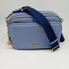 【美品】& chouette ショルダーバッグ ブルーのサムネイル