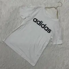 adidas Tシャツ ホワイト 140 カジュアル スポーツ