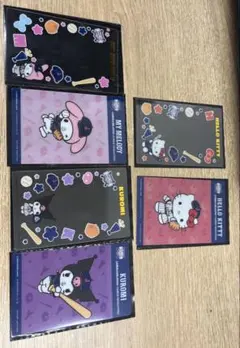 タイトーくじ　侍ジャパン×サンリオキャラクターズ　G賞　クリアカードセット