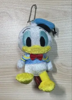 ディズニー ドナルドダック ぬいぐるみキーホルダー