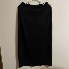 新品、Honeys、ジャカードナロースカート、ブラック、Mサイズ