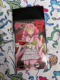 鬼滅の刃 宅麺 甘露寺蜜璃 描き下ろしイラストカード