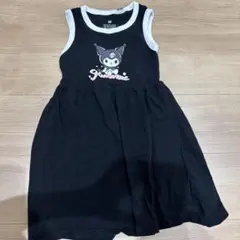 H&M クロミ　ノースリーブワンピース　ブラック