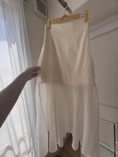 NICE CLAUP 白 ロングスカート フリーサイズのサムネイル