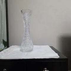 クリスタルガラス 花瓶 透明 専用ボックス付き