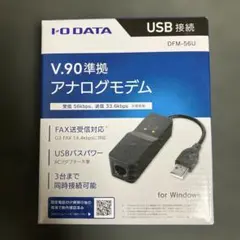 動作未確認 I・O DATA アナログモデム DFM-56S - メルカリ