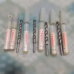振動ドリル用ドリルビットセット 14.3mm 15.0mm 16.0mm