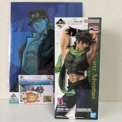 一番くじB賞　ジョジョの奇妙な冒険 ジョセフ・ジョースターフィギュア　下位賞付属