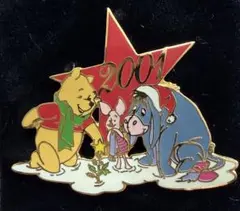 東京ディズニーリゾート　プーさん ピンバッジ　ピンズ ピグレット　2点セット プー＆ピグレットデザイン！東京ディズニーリゾート『 プーさん