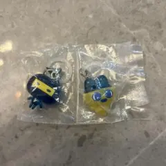 めじるしアクセサリー マスコットチャーム 2個セット　まめっち　ござるっち