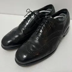 FLORSHEIM フローシャイム 黒 フルブローグ 光沢 内羽根 US10.5のサムネイル