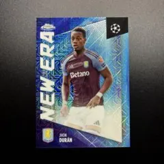 サッカーカード ジョンデュラン アストンヴィラ topps