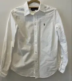 Polo Ralph Lauren リラックスフィット シャツ S ホワイト