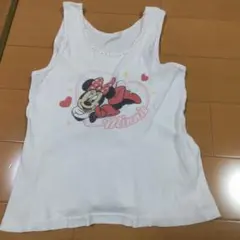 ミニーマウス タンクトップ ホワイト