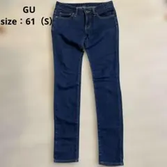 GU デニム　ストレート　スキニー　S UNIQLO ユニクロ　グンゼ　ジーユー
