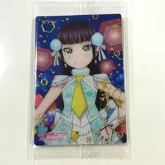 ラブライブ！サンシャイン 黒澤ダイヤ 箔押し サイン入り カード