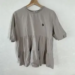 US POLO ASSN. LLサイズ　Tシャツ　ティアードTシャツ