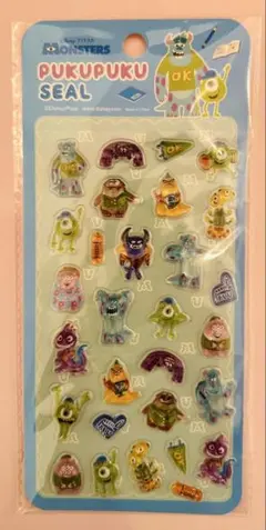 モンスターズ・インク ぷくぷくシール