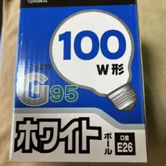 オーム電機　ホワイトボール　G95