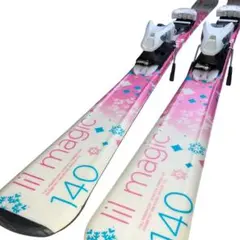 Elan lil Magic スキー 板 ピンク/ホワイト/ブルー