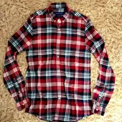 ZARA MAN 長袖チェックシャツ USA S