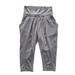 Reebok リーボック(M)ハイウエスト クロップド丈 ジョガーパンツ/グレーのサムネイル